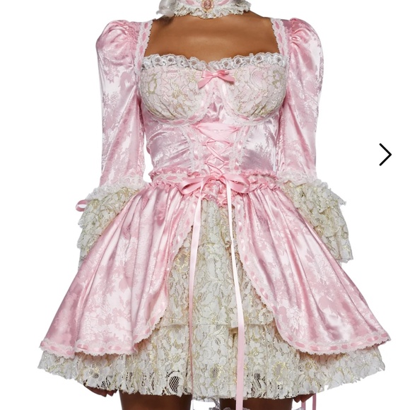 Dollskill Plus Marie Antoinette Halloween Costume - Picture 1 of 3